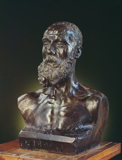 Jean-Paul Laurens, 1881 de Auguste Rodin